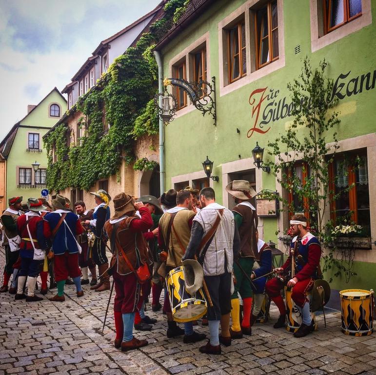 Ferienwohnungen Monteurzimmer Zur Silbernen Kanne Rothenburg ob der Tauber Exteriér fotografie
